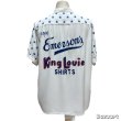 画像17: 50's ”King Louie”　ADVERTISING　RAYON　BOWLING　SHIRTS　WITH　STARS　EMBROIDERY　SIZE表記：L　good embroidery !! (17)