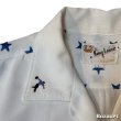 画像6: 50's ”King Louie”　ADVERTISING　RAYON　BOWLING　SHIRTS　WITH　STARS　EMBROIDERY　SIZE表記：L　good embroidery !! (6)