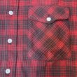 画像8: -60's "KEY"　COTTON　HEAVY　FLANNEL　SHIRTS　実寸SIZE：XXL 程　very big size !! (8)