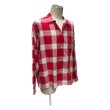 画像12: 50's "DUMONT"　COTTON　CHECKED　PATTERN　LONG　SLEEVE　SHIRTS　SIZE:実寸 XL - (12)