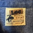 画像3: 50's "Lee  RIDER  SHIRT"  INDIGO  DENIM  WESTERN  SHIRTS    INDIGO DENIM   good condition !! (3)