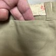 画像22: 50's- DEAD STOCK　WITH　FLASHER　”LEVI'S　Casuals”　CHINO　PANTS　SIZE表記　W 30 × L 32　good making !! (22)