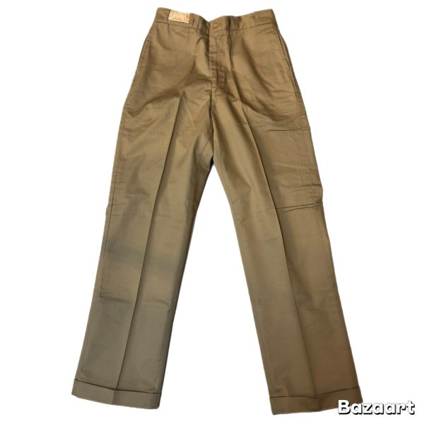 画像2: 50's- DEAD STOCK　WITH　FLASHER　”LEVI'S　Casuals”　CHINO　PANTS　SIZE表記　W 30 × L 32　good making !! (2)