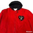 画像6: 50's "Mc GREGOR"　FULL　ZIP.　COAT　WITH　COTTON　KNIT　HOOD　AND　”SKULL”　PATCH　ON　THE　HEART (6)