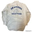 画像1: 50's "Manhattan"　ALL COTTON　「CAR CLUB」　SHIRTS　WITH　EMBROIDERY (1)
