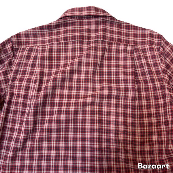 画像6: 50's "Mc GREGOR"　COTTON　ITALIAN　COLLAR　CHECKED　PATTERN　LONG　SLEEVE　SHIRTS　SIZE表記：M (6)