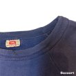 画像3: 50's "HANES　WIND SHIELD"　COLLEGE　PRINTED　OLD　SWEAT SHURTS　SIZE：L　DARK NAVY　　good size !! (3)