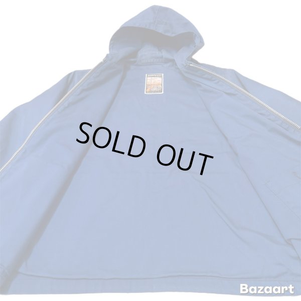 画像11: -70's "MIGHTY MAC"　COTTON　CANVAS　FULL　ZIP.　JACKET　WITH　HOODED　AND　T-BAR　ZIPPER　good making !! (11)