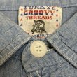 画像4: 70's "kennington"　WORK　CHAMBRAY　SHIRTS　WITH　PRINTED　「MICKEY　MOUSE」　ON THE BACK (4)