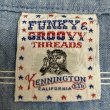 画像3: 70's "kennington"　WORK　CHAMBRAY　SHIRTS　WITH　PRINTED　「MICKEY　MOUSE」　ON THE BACK (3)