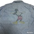 画像6: 70's "kennington"　WORK　CHAMBRAY　SHIRTS　WITH　PRINTED　「MICKEY　MOUSE」　ON THE BACK (6)