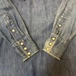 画像11: 50's "MILLER"　LACE UP　PULLOVER　DENIM　WESTERN　SHIRTS　with　DIAGONAL　POCKETS　 (11)