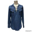 画像14: 50's "MILLER"　LACE UP　PULLOVER　DENIM　WESTERN　SHIRTS　with　DIAGONAL　POCKETS　 (14)