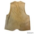 画像4: 40's "MOHAWK　by　UTICA　DUXBAK　CO.”　BROWN DUCK　HUNTING　VEST　with　HALF MOON　POCKETS　AND　GOOD STYLE　POCETS (4)