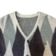 画像4: -60's　”DIA　PATTERN”　MOHAIR　KNIT　CARDIGAN　reasonable price !! (4)