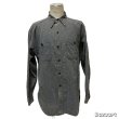 画像34: 40's Montgomery Ward　” TOP CRAFT "　VENTILATION　BLACK　CHAMBRAY SHIRTS　ON BOOK　SPECIAL　good size !!　good design !!  (34)