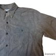 画像5: 40's Montgomery Ward　” TOP CRAFT "　VENTILATION　BLACK　CHAMBRAY SHIRTS　ON BOOK　SPECIAL　good size !!　good design !!  (5)