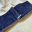 画像8: 40's- "COVERALL　MFG.　CO."　H.B.T.　WHITE × DARK NAVY　2 TONE　COLOR　COVERALL　JACKET　WITH　EMBROIDERY　SIZE表記：44 (8)