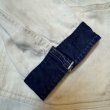 画像9: 40's- "COVERALL　MFG.　CO."　H.B.T.　WHITE × DARK NAVY　2 TONE　COLOR　COVERALL　JACKET　WITH　EMBROIDERY　SIZE表記：44 (9)