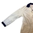 画像7: 40's- "COVERALL　MFG.　CO."　H.B.T.　WHITE × DARK NAVY　2 TONE　COLOR　COVERALL　JACKET　WITH　EMBROIDERY　SIZE表記：44 (7)