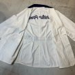 画像18: 40's- "COVERALL　MFG.　CO."　H.B.T.　WHITE × DARK NAVY　2 TONE　COLOR　COVERALL　JACKET　WITH　EMBROIDERY　SIZE表記：44 (18)