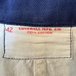 画像2: 40's- "COVERALL　MFG.　CO."　H.B.T.　WHITE × DARK NAVY　2 TONE　COLOR　COVERALL　JACKET　WITH　EMBROIDERY　SIZE表記：44 (2)