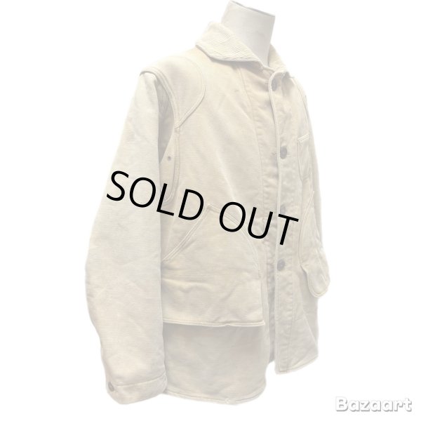 画像22: 30's- "MONTGOMERY　WARD　WESTERN　FIELD”　COTTON　MOLESKIN　HUNTING　JACKET　good size !!　good condition !! (22)