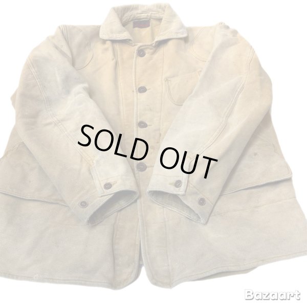 画像11: 30's- "MONTGOMERY　WARD　WESTERN　FIELD”　COTTON　MOLESKIN　HUNTING　JACKET　good size !!　good condition !! (11)