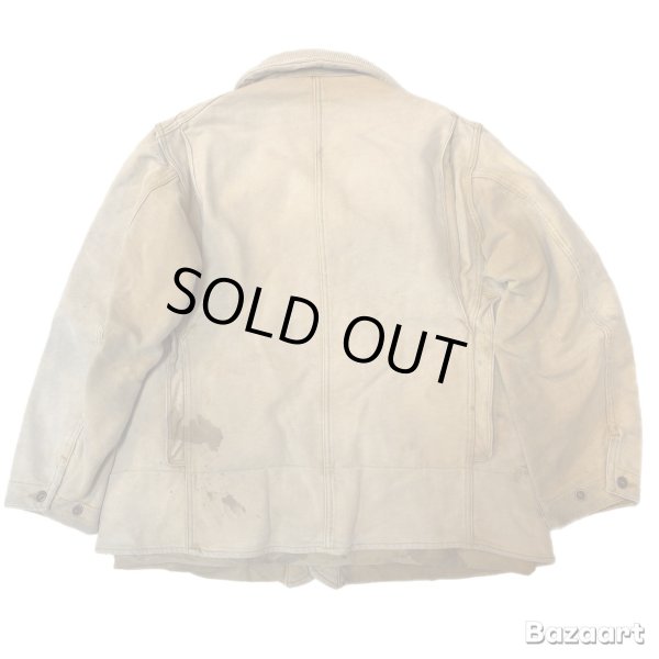 画像5: 30's- "MONTGOMERY　WARD　WESTERN　FIELD”　COTTON　MOLESKIN　HUNTING　JACKET　good size !!　good condition !! (5)