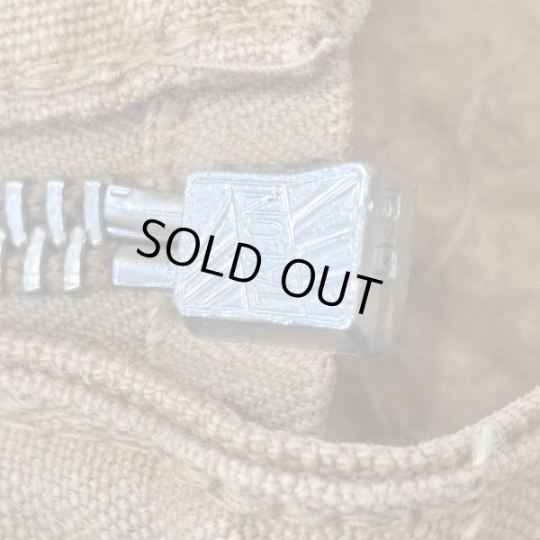 画像17: 30's- "MONTGOMERY　WARD　WESTERN　FIELD”　COTTON　MOLESKIN　HUNTING　JACKET　good size !!　good condition !! (17)