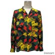 画像17: 40's "MARK TWAIN"　ABSTRACT　PATTERN　LONG　SLEEVE　RAYON　HAWAIIAN　SHIRTS　SIZE表記：M (17)