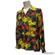 画像20: 40's "MARK TWAIN"　ABSTRACT　PATTERN　LONG　SLEEVE　RAYON　HAWAIIAN　SHIRTS　SIZE表記：M (20)