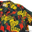 画像7: 40's "MARK TWAIN"　ABSTRACT　PATTERN　LONG　SLEEVE　RAYON　HAWAIIAN　SHIRTS　SIZE表記：M (7)