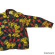 画像8: 40's "MARK TWAIN"　ABSTRACT　PATTERN　LONG　SLEEVE　RAYON　HAWAIIAN　SHIRTS　SIZE表記：M (8)