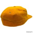 画像6: 50's- BASEBALL　CAP　WITH　FELT　PATCH　MUSTARD × BLACK (6)