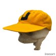 画像9: 50's- BASEBALL　CAP　WITH　FELT　PATCH　MUSTARD × BLACK (9)