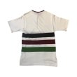 画像4: 60's DEAD STOCK　"MUNSINGWEAR"　WIDE　BORDER　HENRY　NECK　Tee SHIRTS　good design !! (4)