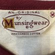 画像3: 60's DEAD STOCK　"MUNSINGWEAR"　WIDE　BORDER　HENRY　NECK　Tee SHIRTS　good design !! (3)