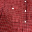 画像4: 50's "Montgomery Ward　PIONEER"　千鳥格子 CHECK PATTERN　PRINTED COTTON FLANNEL SHIRTS　マチ付き (4)