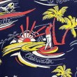 画像10: 50's "NATIONAL"　 RAYON　HAWAIIAN　SHIRTS　NAVY　SIZE：L (10)