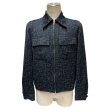 画像1: 50's MINT CONDITION　黒 カスリ柄　RAYON　GABARDINE　REVERSIBLE　JACKET　BLACK × RED　SPECIAL !! (1)