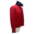 画像8: 50's MINT CONDITION　黒 カスリ柄　RAYON　GABARDINE　REVERSIBLE　JACKET　BLACK × RED　SPECIAL !! (8)