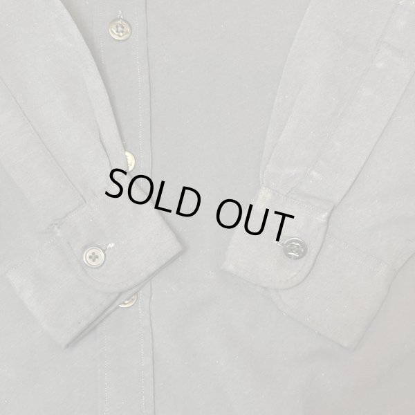 画像14: -60's "U.S.NAVAL　ACADEMY”　「Creighton × MIDSHIPMEN'S　STORE」　RAYON × POLY.　C.P.O.　 SHIRTS　マチ付き　SIZE:15　34　very rare !! (14)