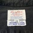 画像5: -60's "U.S.NAVAL　ACADEMY”　「Creighton × MIDSHIPMEN'S　STORE」　RAYON × POLY.　C.P.O.　 SHIRTS　マチ付き　SIZE:15　34　very rare !! (5)