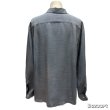 画像14: 50's MINT CONDITION　"Westward - Ho！”　GRAY × SHAINY STRIPE　RAYON　LONG　SLEEVE　SHIRTS　SIZE表記：L　very beautiful !! (14)
