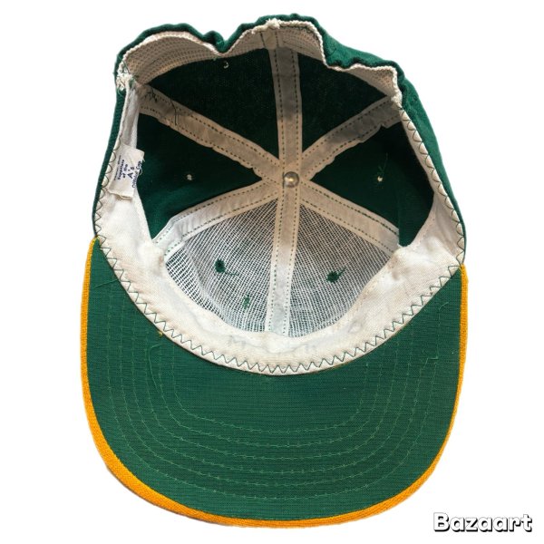画像8: 60's MINT CONDITION　「NEW　ERA」　”A's　OFFICIAL”　「OAKLAND　ATHLETICS」　BASEBALL　CAP　　 (8)