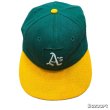 画像1: 60's MINT CONDITION　「NEW　ERA」　”A's　OFFICIAL”　「OAKLAND　ATHLETICS」　BASEBALL　CAP　　 (1)