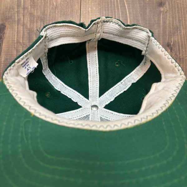画像9: 60's MINT CONDITION　「NEW　ERA」　”A's　OFFICIAL”　「OAKLAND　ATHLETICS」　BASEBALL　CAP　　 (9)