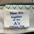 画像2: 60's MINT CONDITION　「NEW　ERA」　”A's　OFFICIAL”　「OAKLAND　ATHLETICS」　BASEBALL　CAP　　 (2)