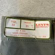 画像6: 60's DEAD STOCK　with FLASHER　”LEVI'S　200（ 518 ）”　SLIM FIT　COTTON TWILL　PANTS　Big ”E"　OLIVE GREEN　SIZE：W 32 × L 31　good size !! (6)